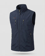 Men's Multi Pocket Utility Gilet