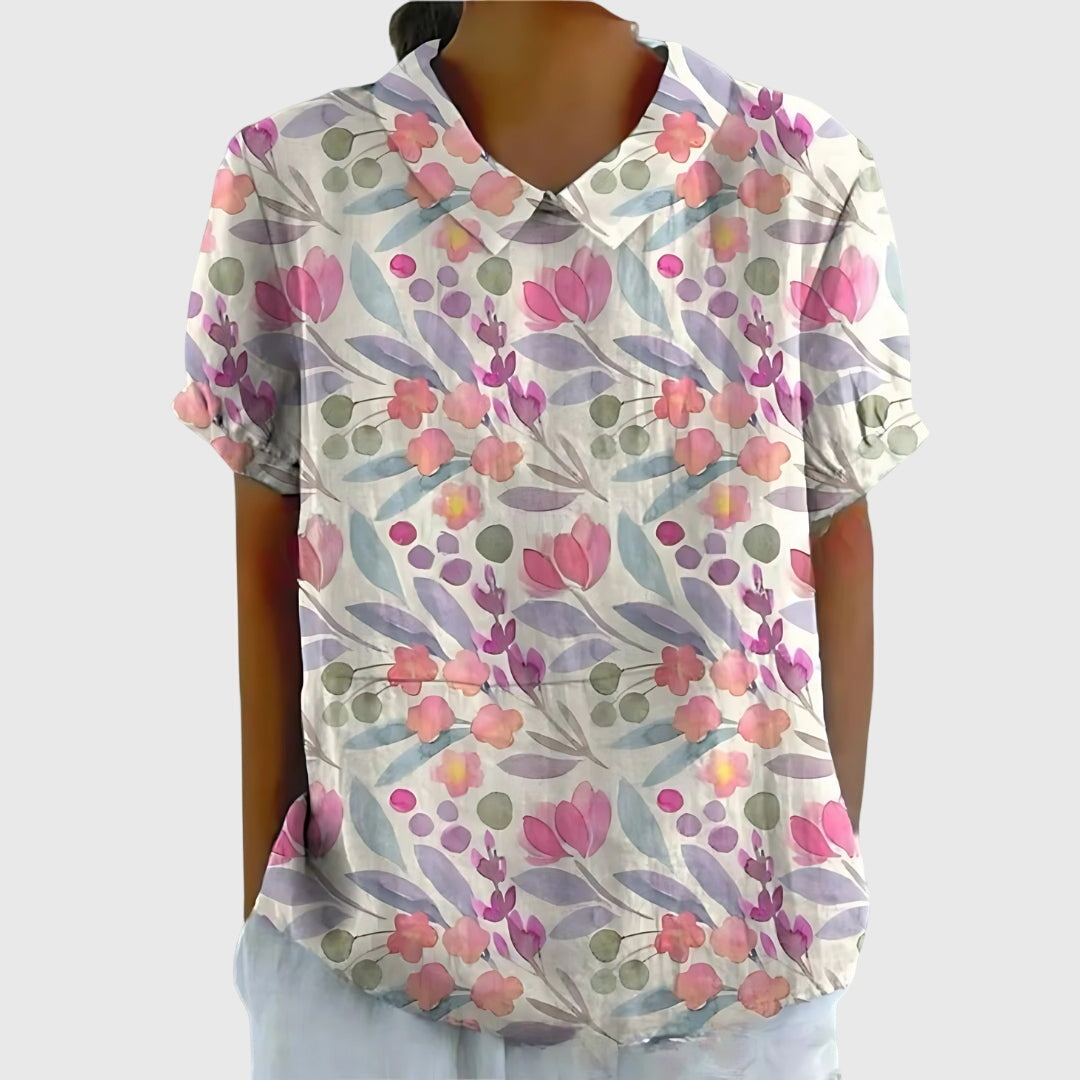 Women's Floral Print Blouse