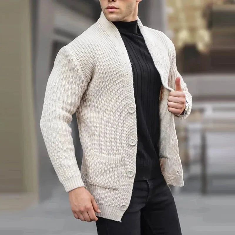 Men's Relaxed Knit Cardigan