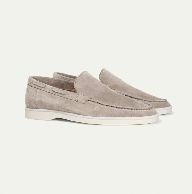 Men's Suede Driving Loafers