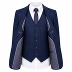 Men's Double Breasted Tweed Suit