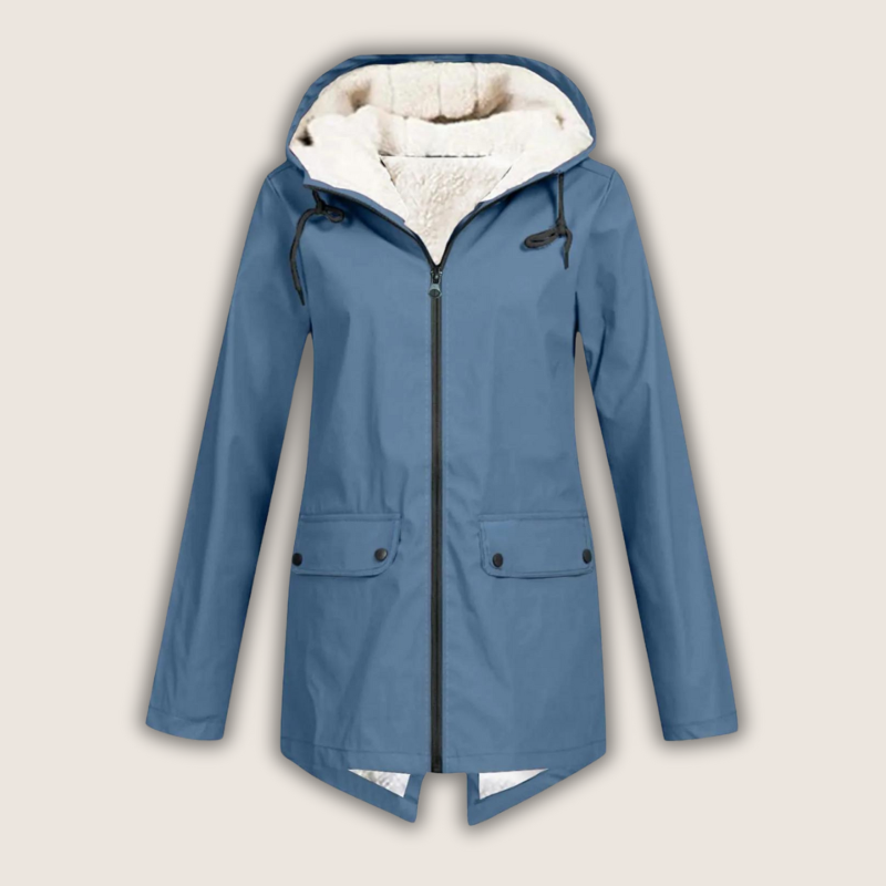 Women's Waterproof Windproof Rain Jacket