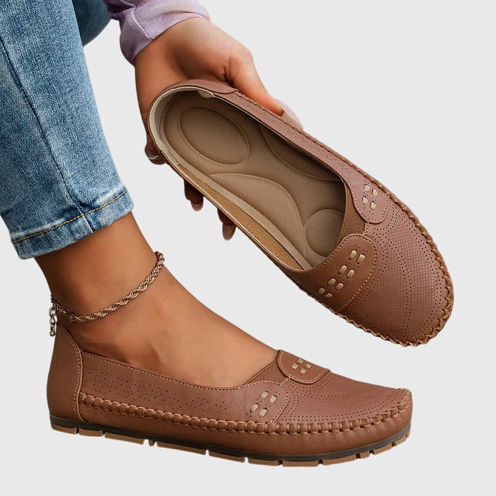 Women's Beige Orthopedic Shoes