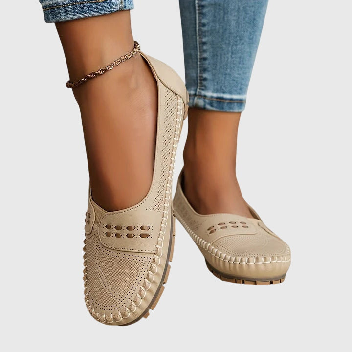 Women's Beige Orthopedic Shoes