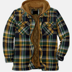Men's Quilted Hooded Overshirt