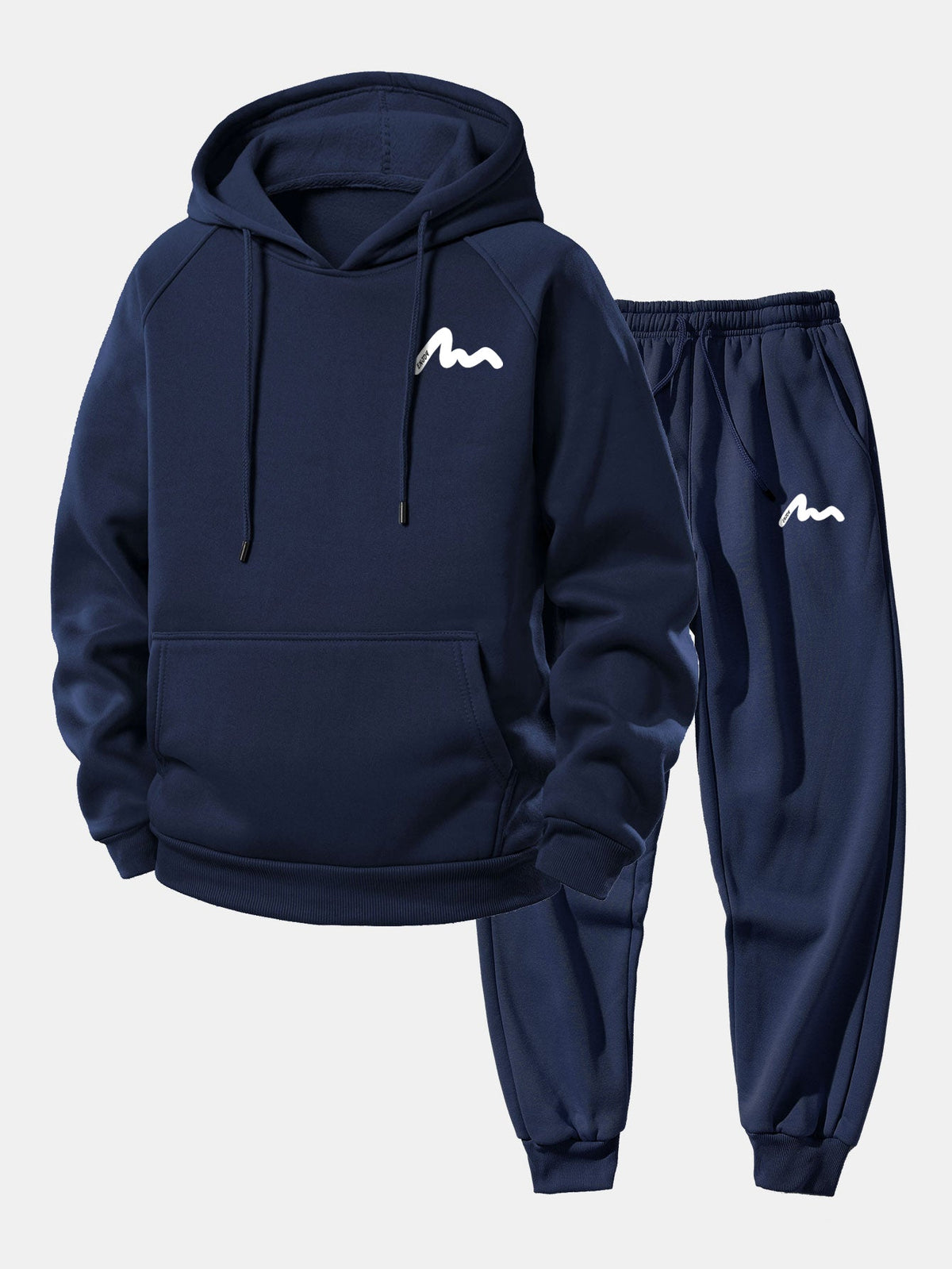 Men's Printed Jogger Tracksuit Set