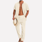 Men's Textured Co Ord Summer Set