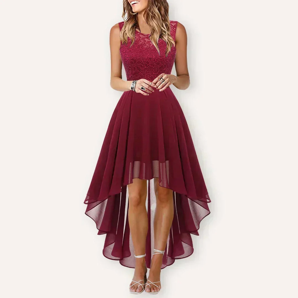 Women's High-Low Wedding Guest Dress