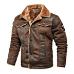 Men's Breathable Leather Jacket