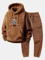 Men's Plush Fleece Tracksuit