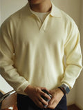Men's Breathable Polo Jumper