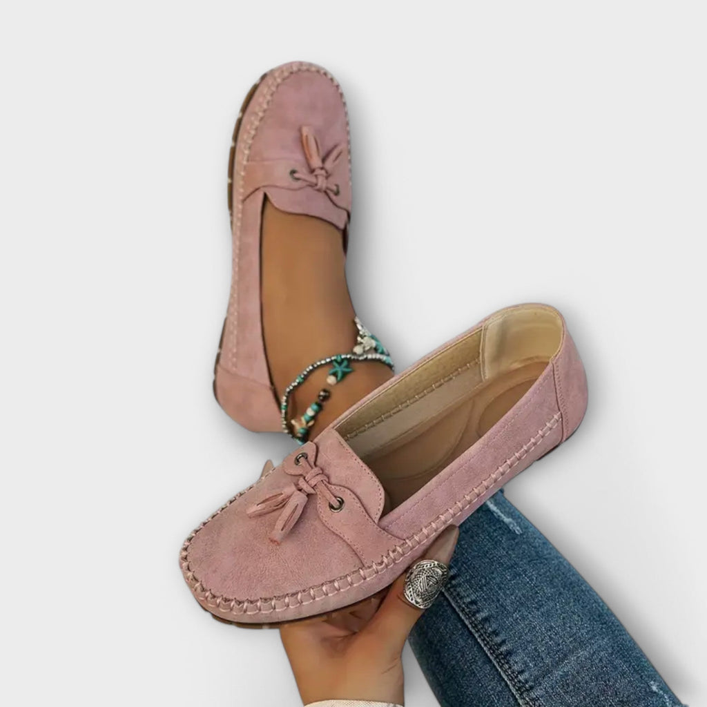 Women's Tasselled Moccasin Loafers