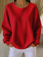 Women's Relaxed Textured Jumper