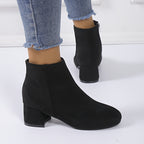 Women's Chelsea Block-Heel Ankle Boot