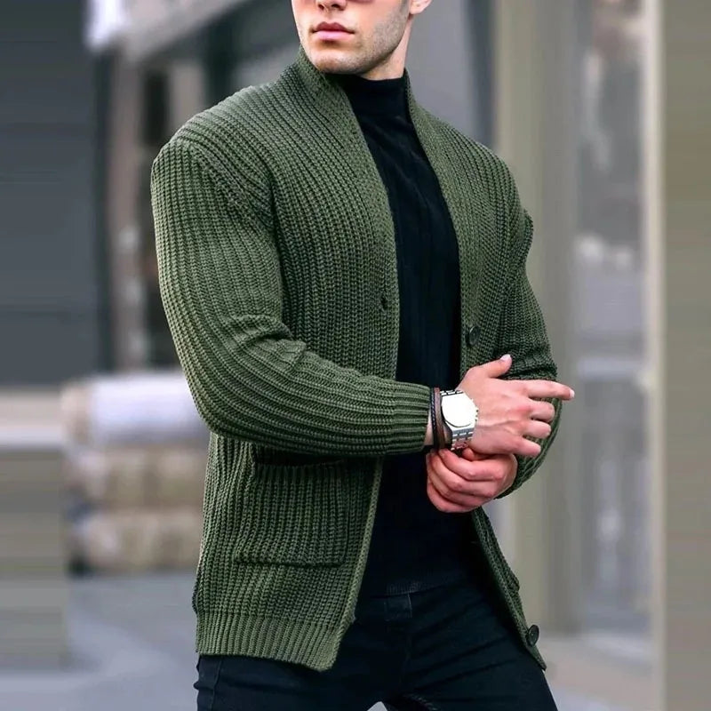 Men's Relaxed Knit Cardigan