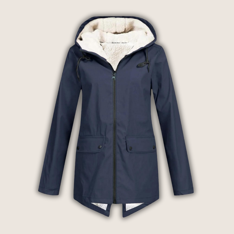 Women's Waterproof Windproof Rain Jacket