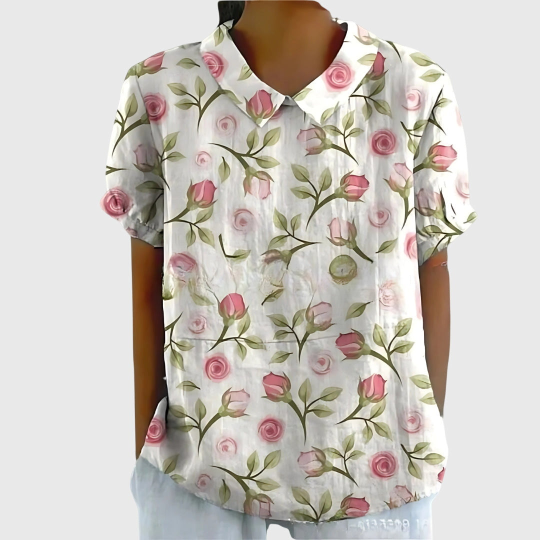 Women's Floral Print Blouse