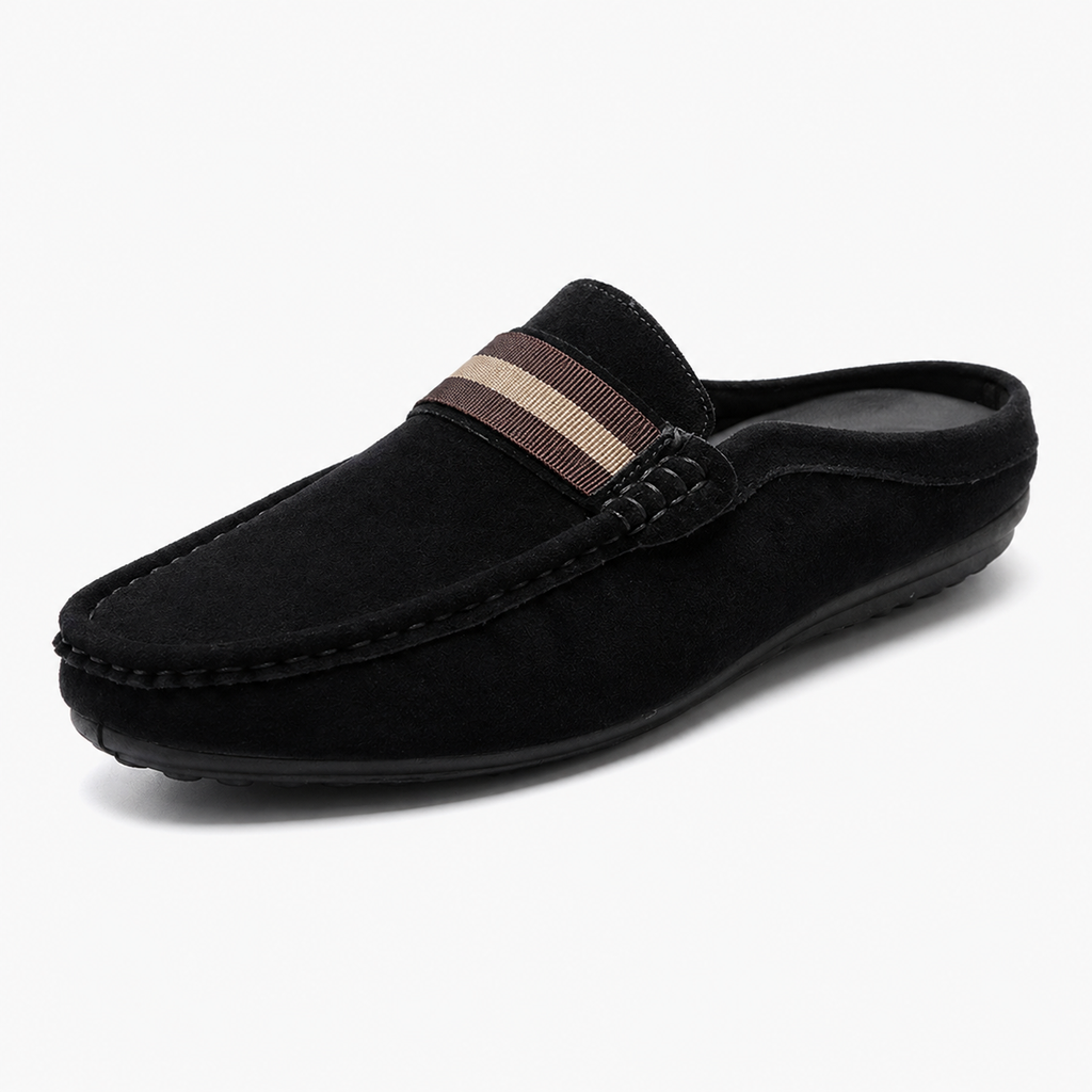 Men's Slip-On Open Heel Loafers