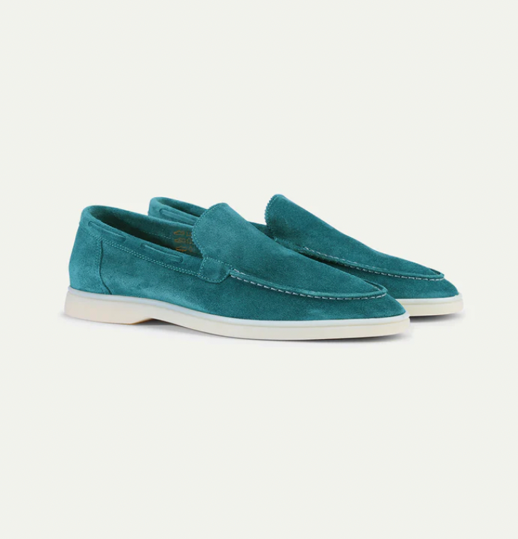 Men's Suede Driving Loafers
