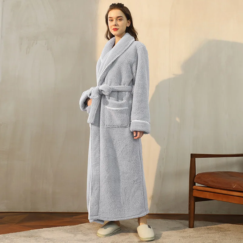 Women's Belted Flannel Robe