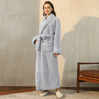 Women's Belted Flannel Robe