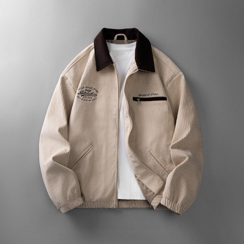Men's Smart Casual Lightweight Zip Jacket