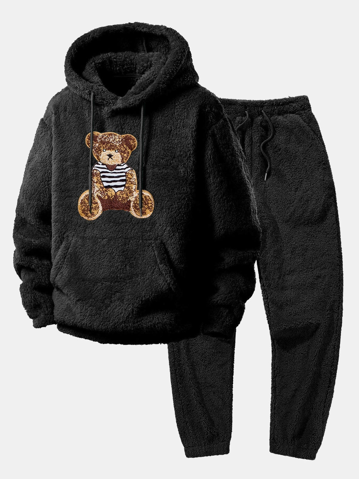 Men's Plush Fleece Tracksuit