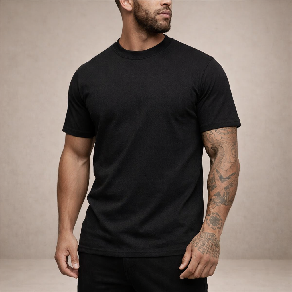 Men's Slim Fit Crew Neck T-Shirt
