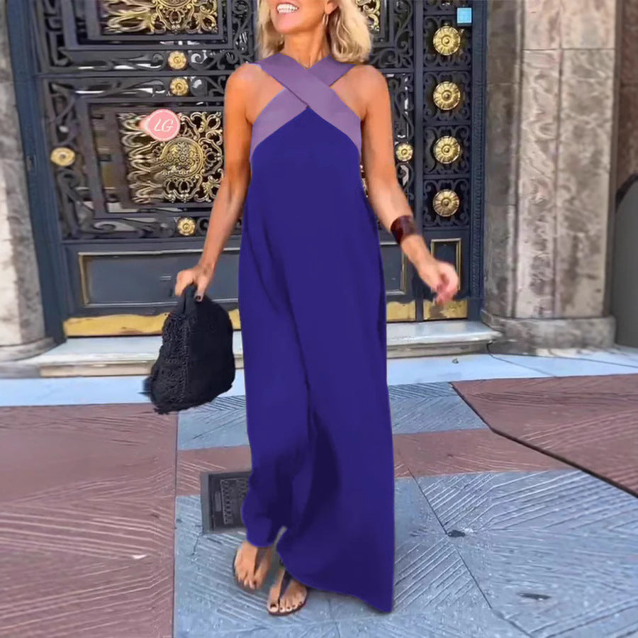 Women's Maxi Halter Dress