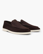 Men's Pebbled Leather Loafers