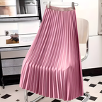 Women's High-Waist Midi Skirt