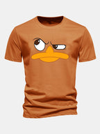 Men's Graphic Print Casual T-Shirt