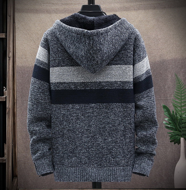 Men's Lightweight Hooded Cardigan