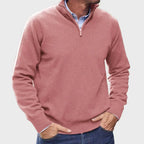 Men's Refined Knit Quarter Zip Jumper