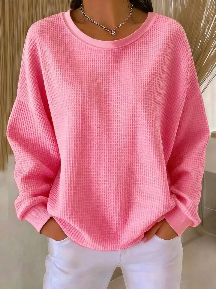 Women's Relaxed Textured Jumper