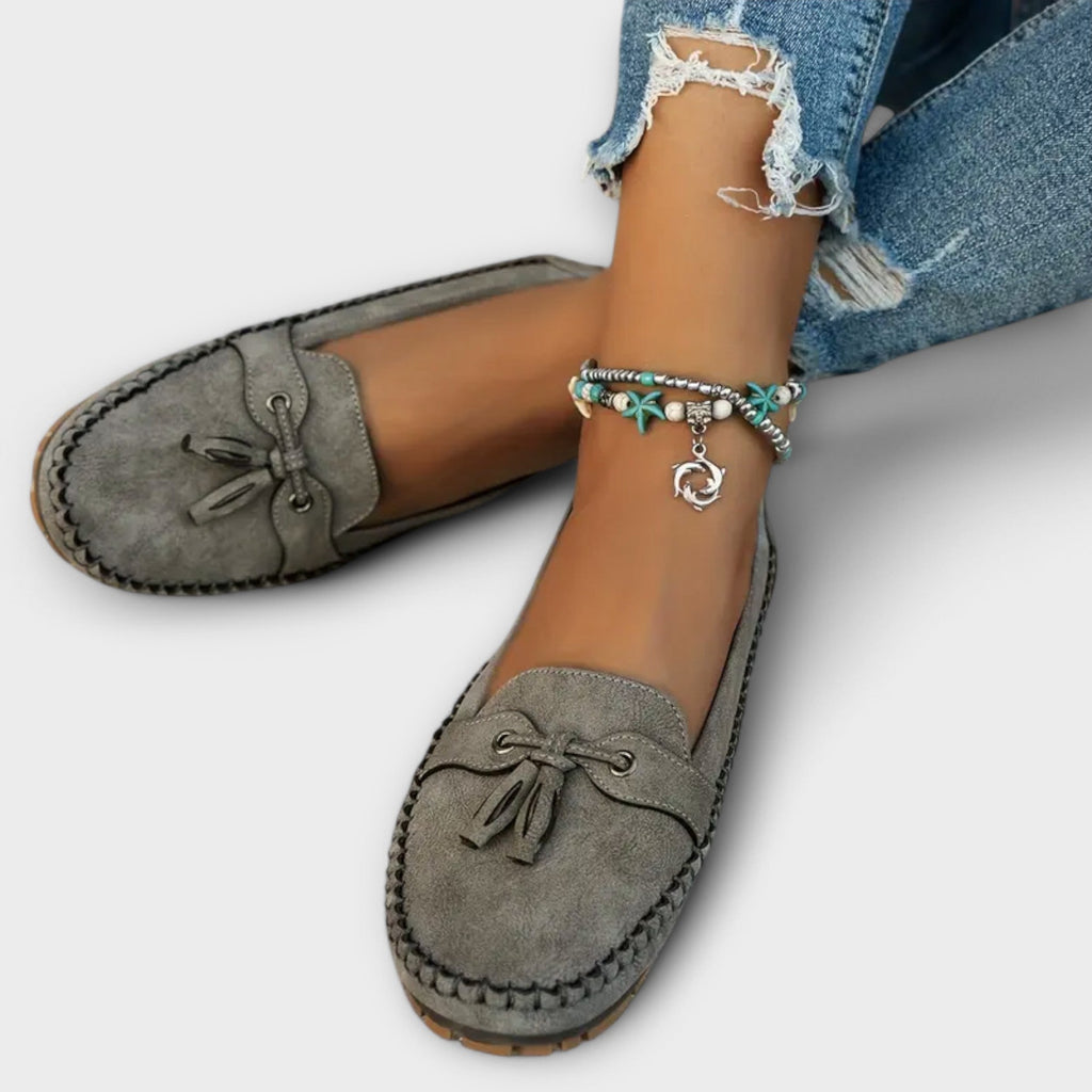 Women's Tasselled Moccasin Loafers