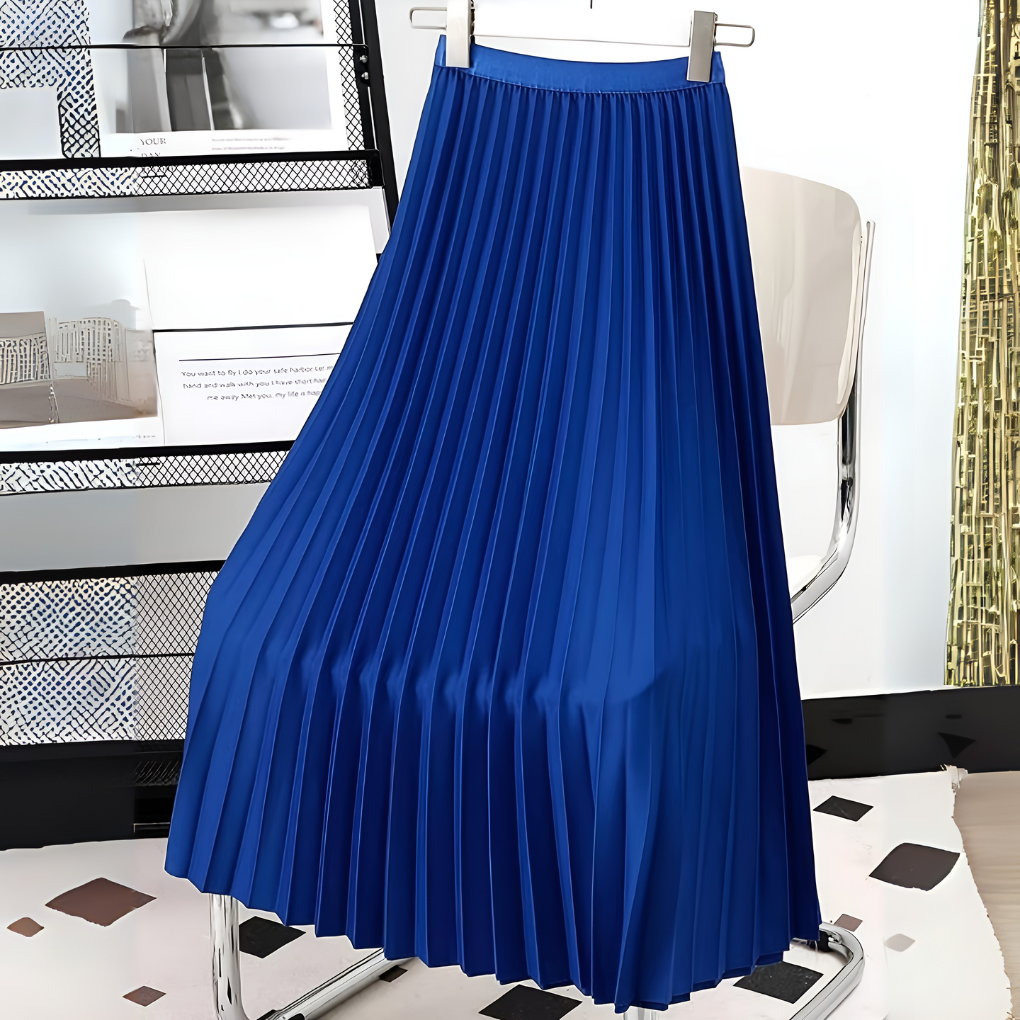 Women's High-Waist Midi Skirt