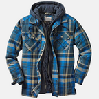 Men's Quilted Hooded Overshirt