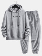 Men's Cotton Blend Jogger Set