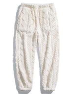 Men's Teddy Textured Relaxed Tracksuit