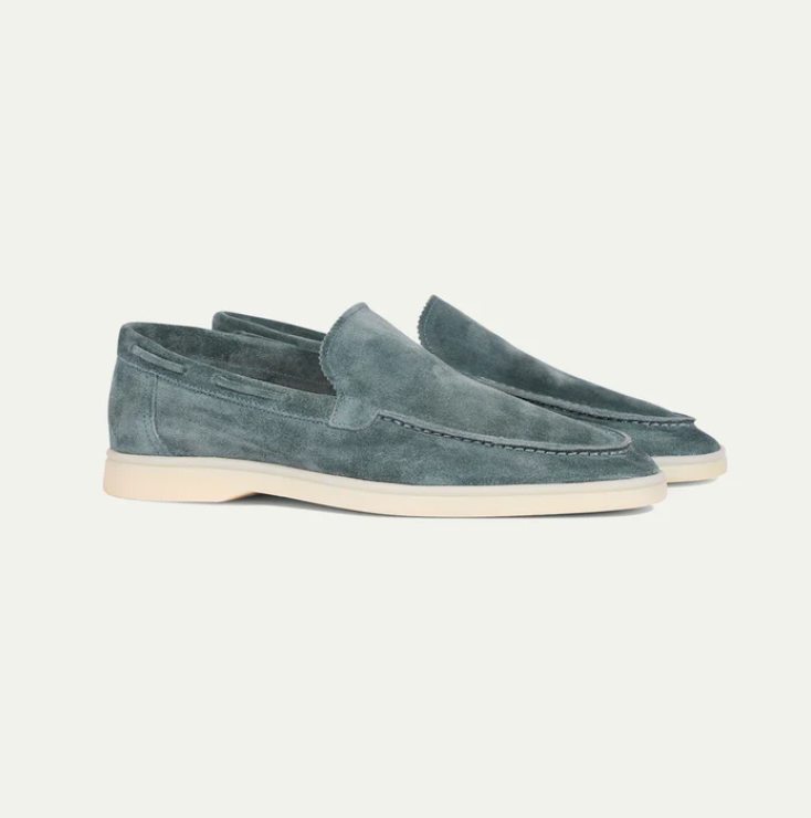 Men's Suede Driving Loafers