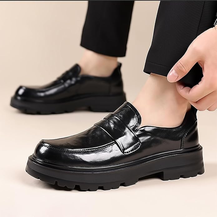 Men's Moc Toe Slip On Loafers