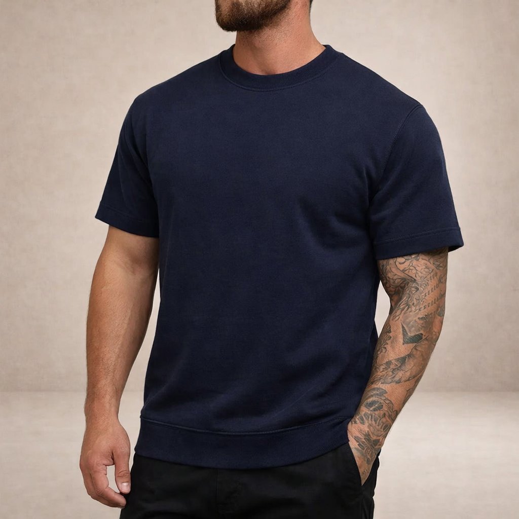 Men's Slim Fit Crew Neck T-Shirt