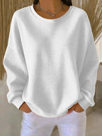 Women's Relaxed Textured Jumper