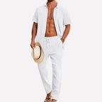 Men's Textured Co Ord Summer Set