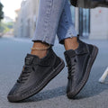 Women's Orthopedic Leather Trainers