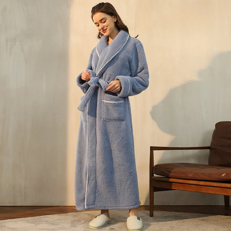 Women's Belted Flannel Robe