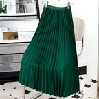 Women's High-Waist Midi Skirt