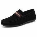 Men's Striped Slip-On Loafers