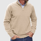 Men's Refined Knit Quarter Zip Jumper